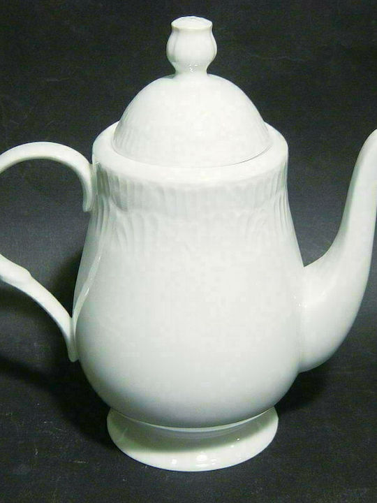 Oriana Ferelli PW2 Tea Set Porcelain in White Color 1210ml 1pcs