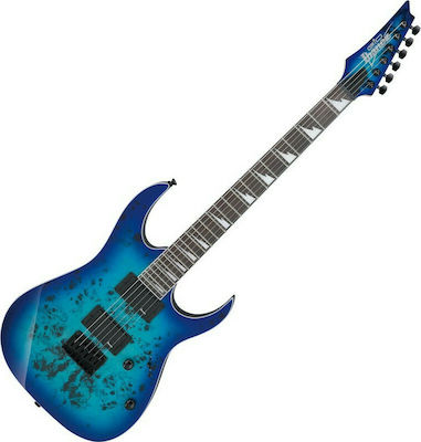 Ibanez GRGR221PA Ηλεκτρική Κιθάρα 6 Χορδών με Ταστιέρα Purple Heart και Σχήμα ST Style Aqua Burst