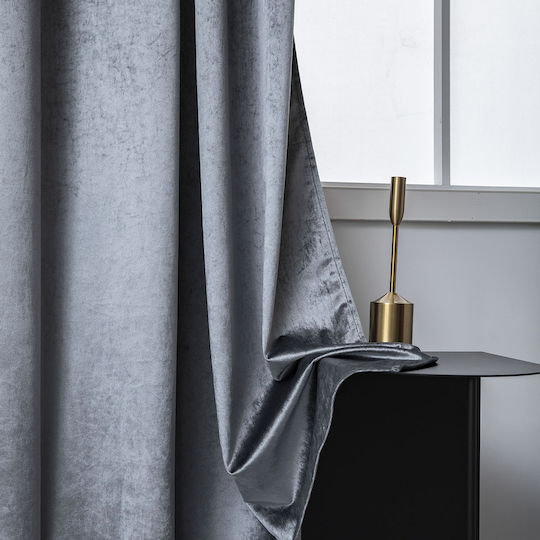 Beauty Home Verdunkelung Mit Grommets Grau 140x270cm