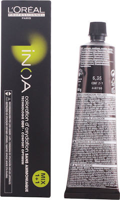 L'Oreal Professionnel Inoa 6.35 Ξανθό Σκούρο Ντορέ Ακαζού 60ml