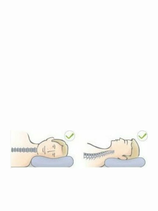 Alfa Care Butterfly Μαξιλάρι Ύπνου Latex Ανατομικό 48x50x14cm