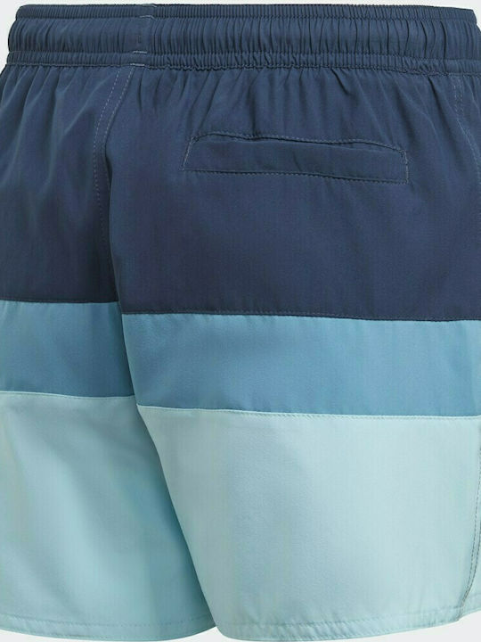 Adidas Παιδικό Μαγιό Βερμούδα / Σορτς Colorblock Swim για Αγόρι Μπλε