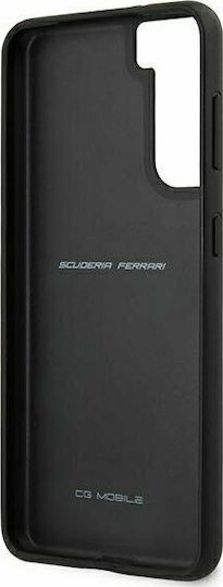 Ferrari On Track Perforated Back Cover Πλαστικό Μαύρο (Galaxy S21+ 5G)