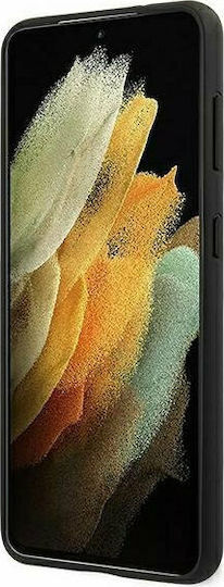Ferrari On Track Perforated Back Cover Πλαστικό Μαύρο (Galaxy S21+ 5G)