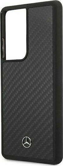 Mercedes-Benz Dynamic Line Back Cover Πλαστικό Μαύρο (Galaxy S21 Ultra 5G)