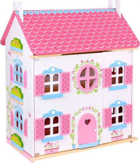 Tooky Toys Holzpuppenhaus