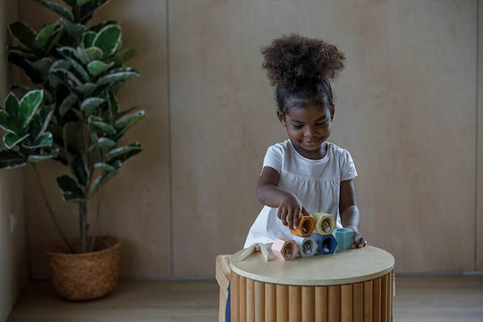 Plan Toys Παιχνίδι Στοίβαξης Παιχνίδι Κυψέλες από Ξύλο για 10+ Μηνών
