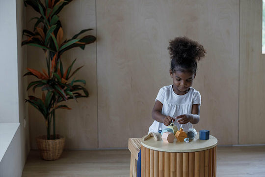 Plan Toys Παιχνίδι Στοίβαξης Παιχνίδι Κυψέλες από Ξύλο για 10+ Μηνών