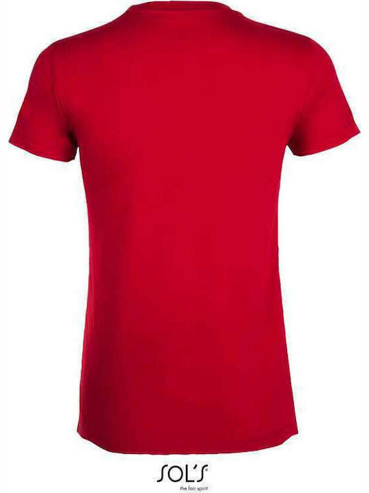 Sol's Regent Women's Short Sleeve Promotional T-Shirt Red 01825-145