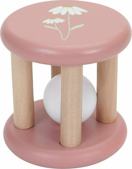 Little Dutch Holzrassel Flowers für 3++ Monate Pink