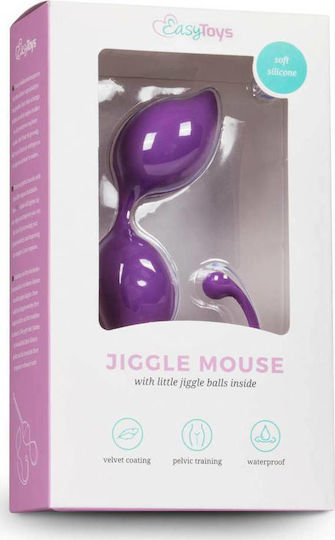 Easytoys Geisha Collection Curved Kegel Balls Κολπικές Μπάλες Μωβ