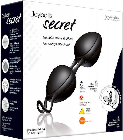 JoyDivision Joyballs Secret Κολπικές Μπάλες Μαύρες