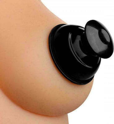 XR Master Series Plungers Nipple Suckers Αναρροφητής Sfârcuri Negru 2buc