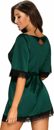 Obsessive Sensuelia Sexy Ρόμπα Green