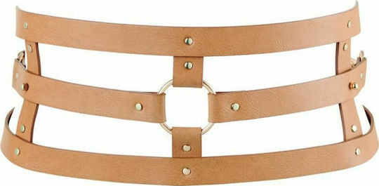 Bijoux Indiscrets Curea Largă Maze Și Cătușe Maro