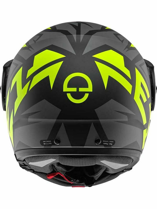 Schuberth E1 Tuareg Galben Casca Moto Flip-Up Cu Sunvisor