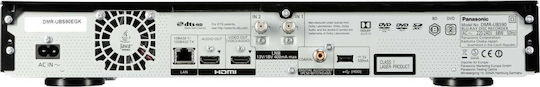 Panasonic Blu-Ray Player DMR-UBS90 DMR-UBS90EGK Built-in WiFi with Blu-Ray/DVD Recording and USB Media Player Capability Black