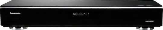 Panasonic Blu-Ray Player DMR-UBC90 DMR-UBC90EGK Built-in WiFi with Blu-Ray/DVD Recording and USB Media Player Capability Black