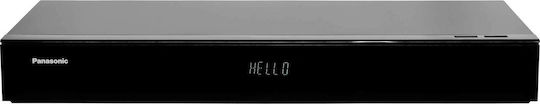 Panasonic Blu-Ray Player DMR-UBC70 DMR-UBC70EGK Built-in WiFi with Blu-Ray/DVD Recording and USB Media Player Capability Black