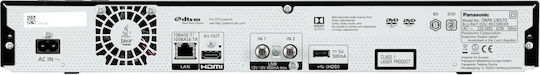 Panasonic Blu-Ray Player DMR-UBS70EGK Ενσωματωμένο WiFi με Δυνατότητα Εγγραφής Blu-Ray/DVD και USB Media Player Μαύρο
