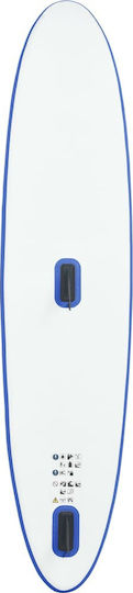 vidaXL Set Inflatable SUP Board / Windsurf with Length 3.3m Blue