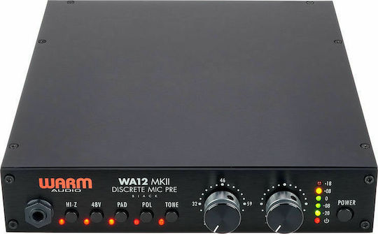 Warm Audio WA-12 MKII Microphone Preamplifier Mono with Phantom Power & 1 XLR Input