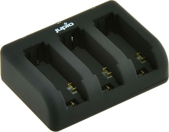 Jupio 3x Battery + Compact USB Triple Charger for GoPro Hero4