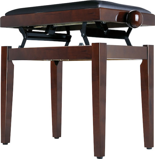 Soundsation Stool Piano Adjustable Γυαλιστερό Ροζέτου L54xW23xH44.5-53.5cm