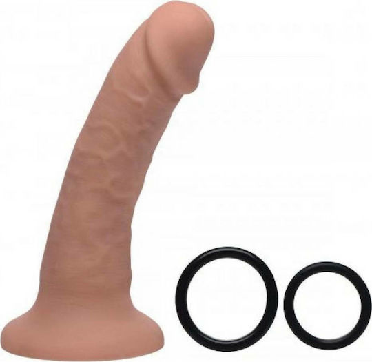 Strap U Seducer Harness με Dildo 15cm σε Μαύρο Χρώμα 4τμχ