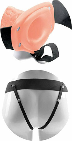 Toyz4lovers Real Rapture Air Feeling Hollow Strap On Gurtzeug mit Dildo 20.5cm in Hautfarbe