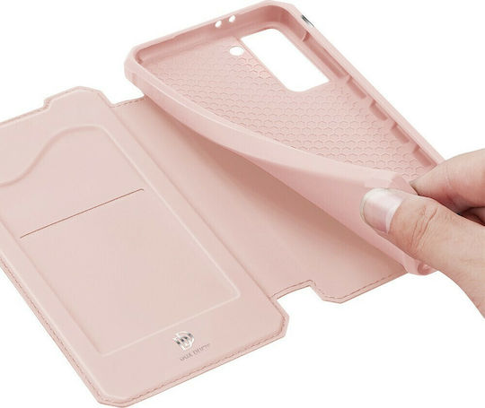 Dux Ducis Skin X Book Piele artificială Roz (Galaxy S21 5G)