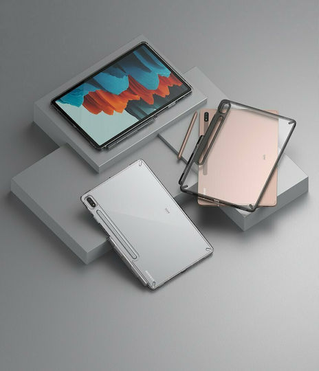 Ringke Fusion PC TPU Bumper Back Cover Gri (Galaxy Tab S7)