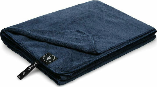 4F Unisex Microfiber Body Towel Dark Blue 130x80cm