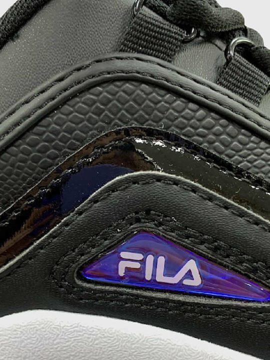 Fila Strada A Femei Chunky Sneakers Negre