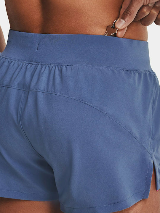 Under Armour Launch SW 3'' Women's Sporty Shorts Blue