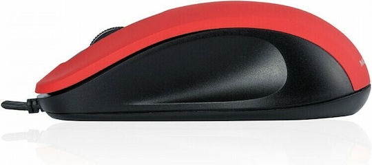 Modecom MC-M10S Wired Mouse Red