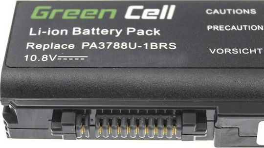 Green Cell Compatible Battery for Toshiba Satellite / Tecra L35/L40/L45/K40 with 4400mAh