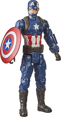 Αυτοκίνητο δράσης Marvel Avengers Kapitän Amerika Titan Heroes Captain America für 4+ Jahre 30cm