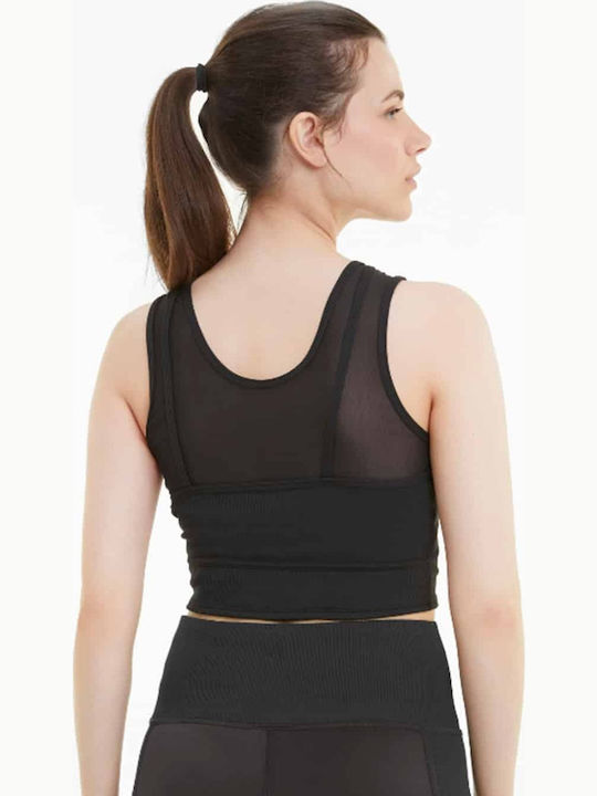 PUMA Studio Layered Μπλούζα Μαύρη