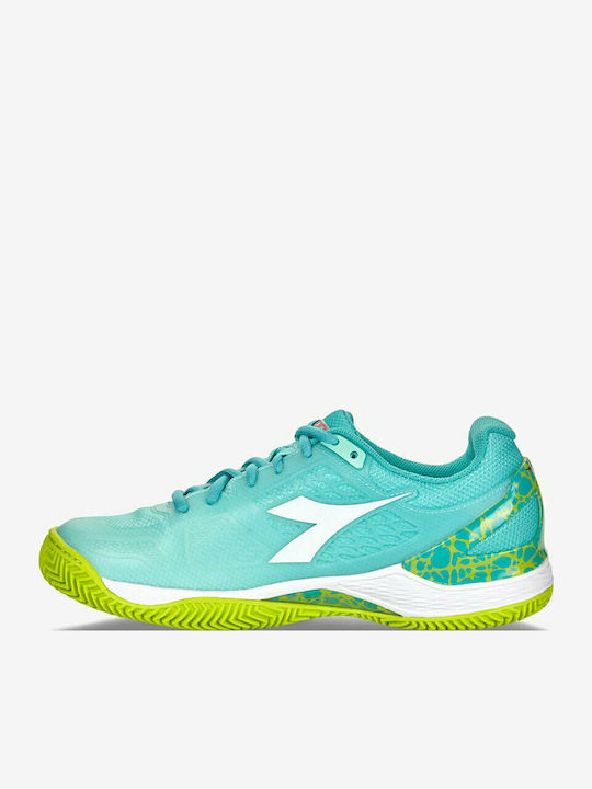 Diadora Speed Blushield Women's Tennis Shoes for Clay Courts Blue