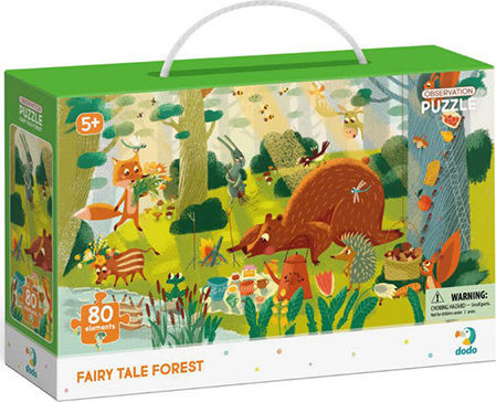 Παιδικό Puzzle Fairytale Forest για 5+ Ετών 80pcs Dodo