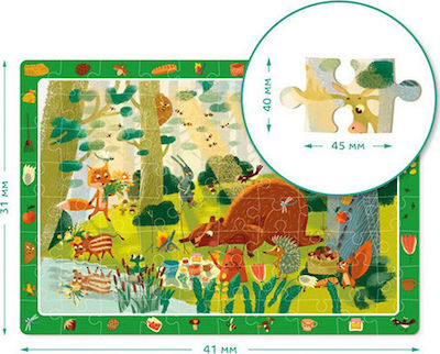 Kinderpuzzle Fairytale Forest für 5++ Jahre 80pcs Dodo