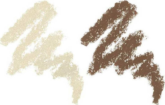 Lily Lolo Eyebrow Pencil Duo Waterproof Eyebrow Pencil Highlighter in Blonde Shade 1.5g