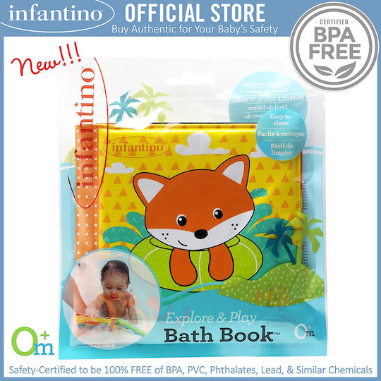 Infantino Without Roto Bath Book for 6++ Months