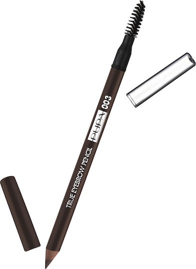Pupa True Augenbrauen-Make-up Total Fill Wasserdicht Bleistift für Augenbrauen 003 Dunkelbraun