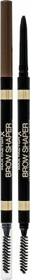 Max Factor Brow Shaper Μολύβι για Φρύδια 20 Brown