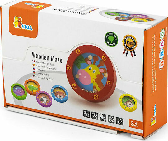 Viga Toys Mini Labyrinth aus Holz 53908