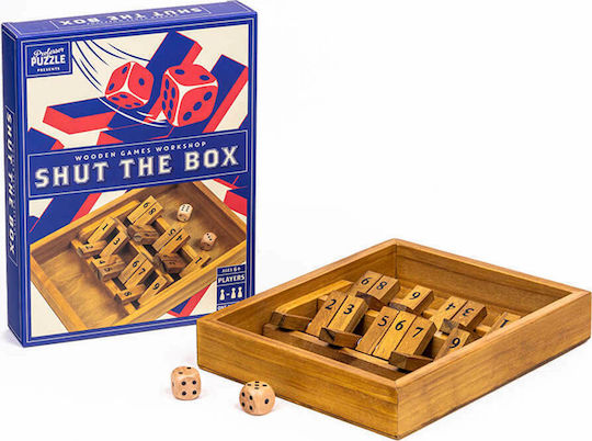 Professor Puzzle Shut the Box Metal Riddle for 6+ Years WG-10