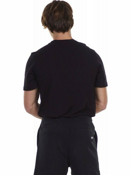 Body Action Men's Short Sleeve T-shirt Black