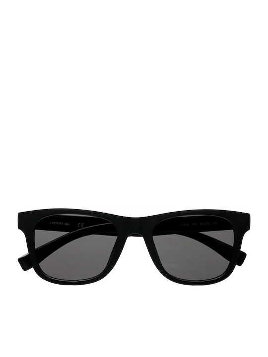 Lacoste Men's Sunglasses with Black Plastic Frame and Black Lens L790S-001